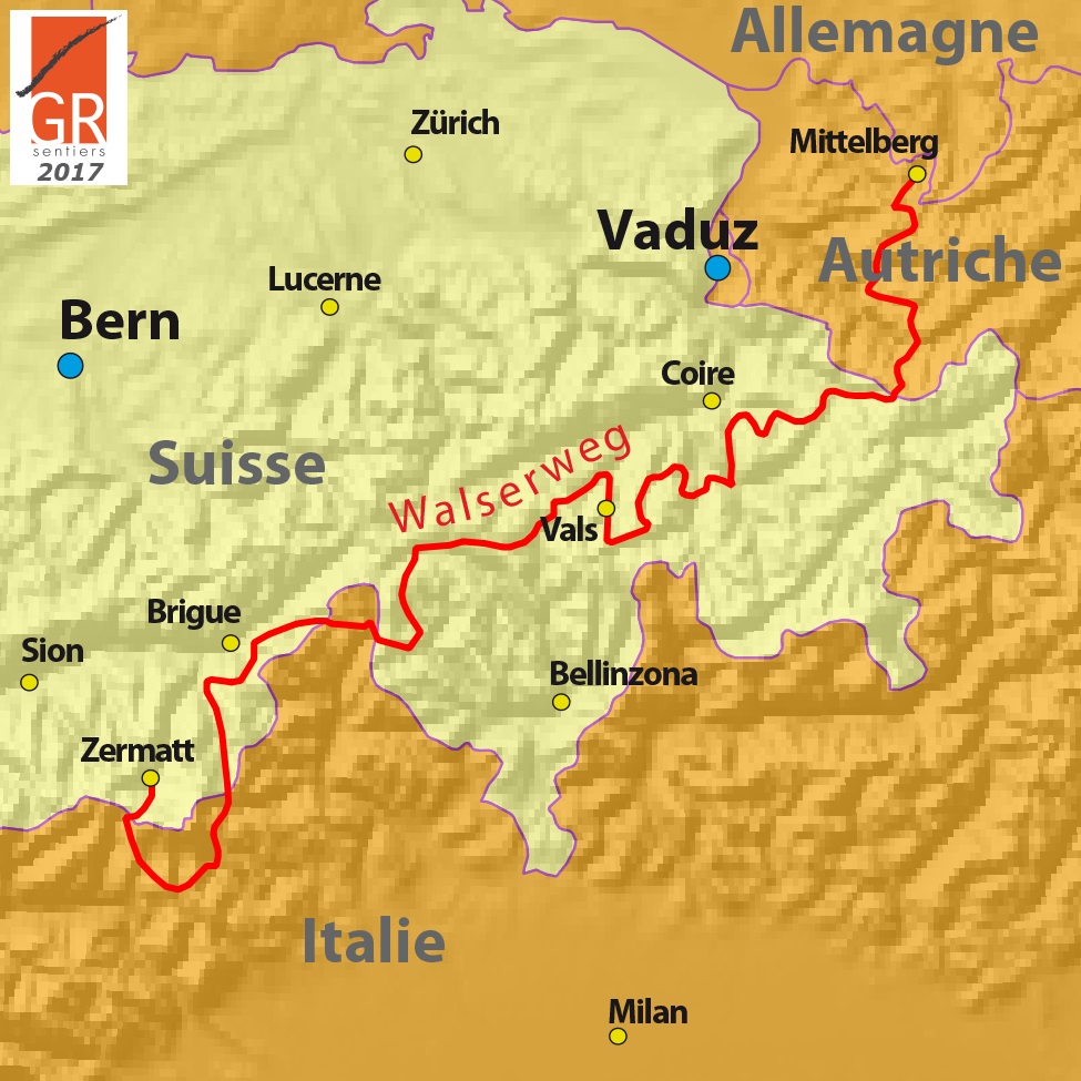 Walser Les Sentiers de Grande Randonnée Asbl